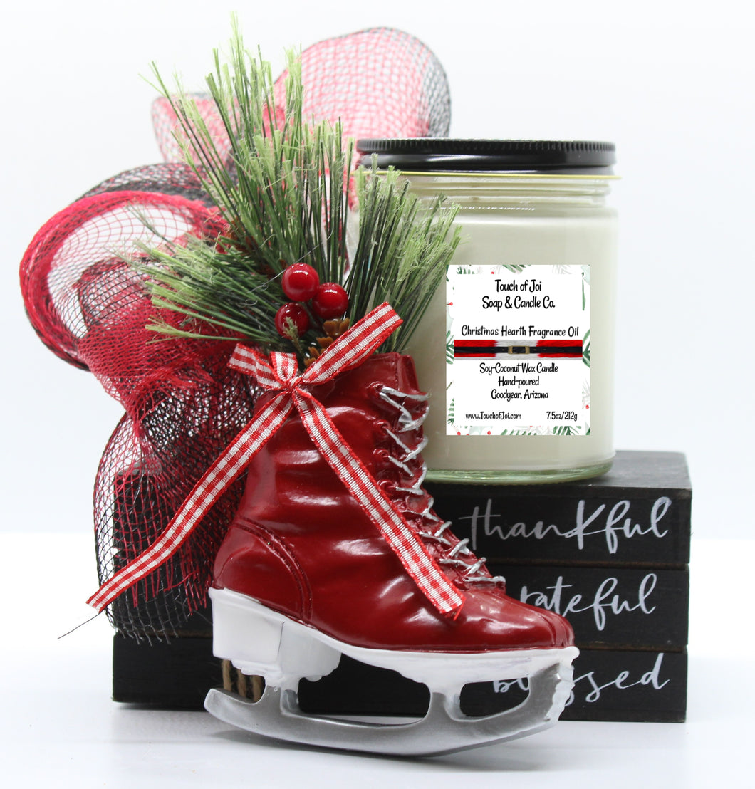 Candle- Christmas Hearth